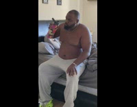 Man Drinks Medicine and Coughs it Out