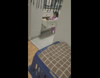 Lady Catches Daughter Look for Treats in Drawer