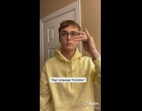 Deaf person at an eminem concert 