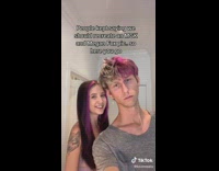 Collab BSMedia - Couple recreates MGK and Megan Fox photo