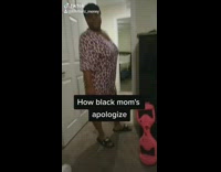 How black moms apologize 