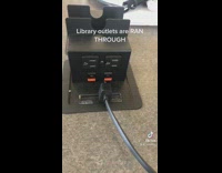 Charger cord inside of outlet loose and falls out 