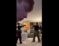 Friends makes parody of cowboy duel