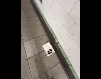 Poster inquiry on witchcraft on subway station