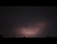 Man films lightning in slow motion