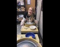 Collab Clips mpugc - girl hair stuck clay mold