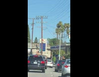 Girl white top dance sunroof black car part 2