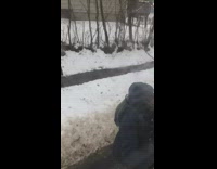 Kid smashes window with head