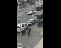 Guy exercise tension rope one way pole 