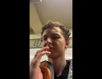 Guy hears gossip girl ad on train intercom 