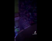 Collab ClipsIG - Woman sweater fell down in the rink