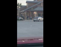 Girl films herself dancing