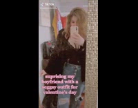 Boyfriend calls girlfriend silly goose 