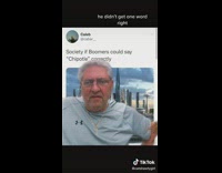 Girl has dad read chipotle boomer meme 