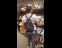 Guy throws toy at girl 