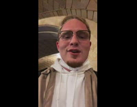 Grand central station talking in corner