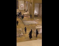 Collab IITW - Shy Lady Dances Inside Museum with Friends