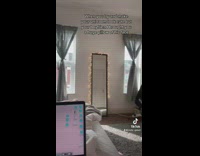 Lady Shows Her Dorm Room and Pillow