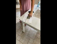 Spider under cup almost escape guy scream