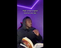 Collab BitchIG2 - High school English teachers be like bad word coming up in book