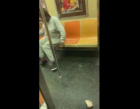 Man smokes weed and counts out loud