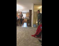 Guy does backflip hits face on floor