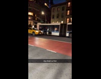 Submitter shows bus getting towed on road