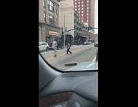 Collab IITW - Man Films Music Video in Middle of the Street 