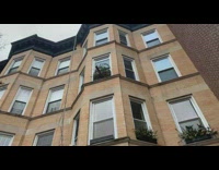 Guy throws Christmas tree from third floor 