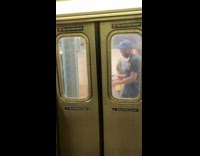 Collab Subway Creatures - Only one door works at subway train