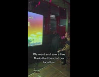 Collab Clips mpugc - Mario kart band playing at bar
