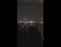 New years eve fireworks and drone show 