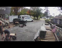 Kid missed seat falls on the ground