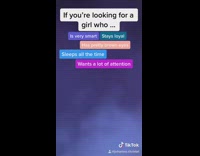 If youre looking for a girl who... tik tok, pig flips ears like hair