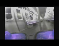 Collab Subway Creatures - Guy flies drone through subway train pt. 3