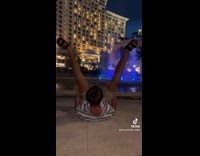 Collab Clips MPUGC - Man pretends fountain is his squirt