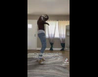 Guy dances to hold music 