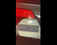 Car drives around with funny license plate part 3