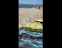 Man shirtless dance WAP Challenge TikTok Beach