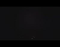 Lightning crawl night sky slow motion light