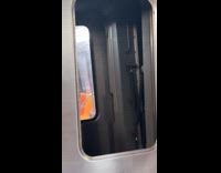Collab Subway Creatures - Subway train with missing door window 
