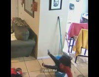 BitchMP - Security camera little boy falls into bucket